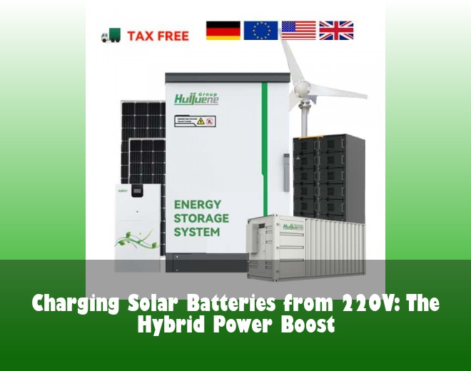 Charging Solar Batteries from 220V: The Hybrid Power Boost